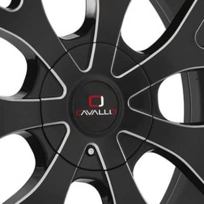 Cavallo CLV-15 Black Center Cap