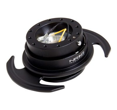 NRG Quick Release Kit Gen 3.0 - Black Body / Black Ring w/Handles