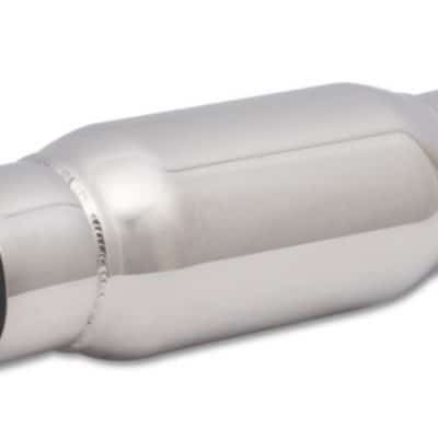 Vibrant SS Resonator (Standard Design) 3in inlet/outlet x 12in long