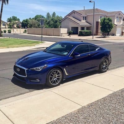 Work CR Kiwami Silver Wheels and Nitto Tires