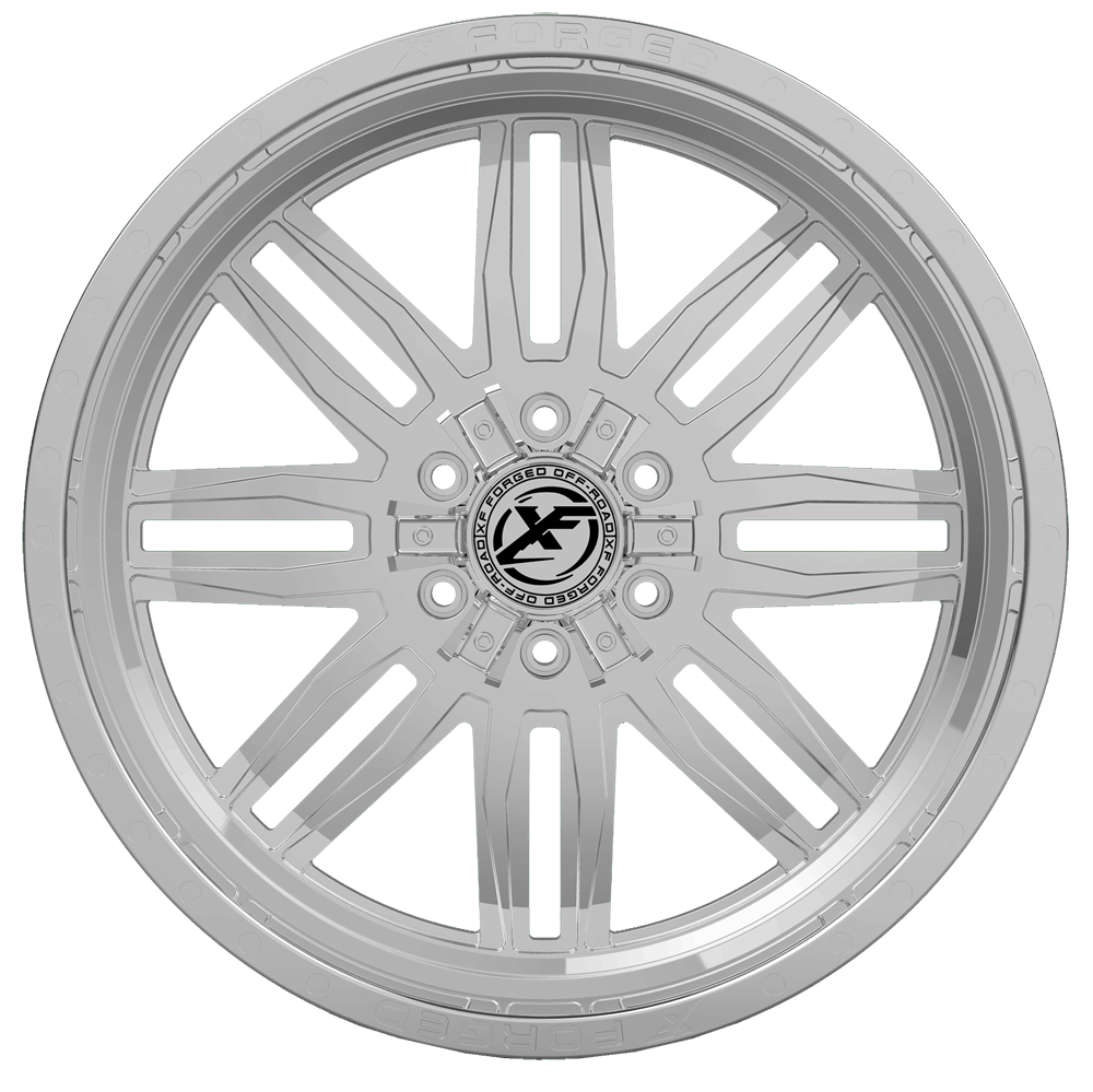 XF Offroad Forged XFX-303 Brushed with Milled Windows 26x14 (-76) 5x127/5x139.7 - Image 2