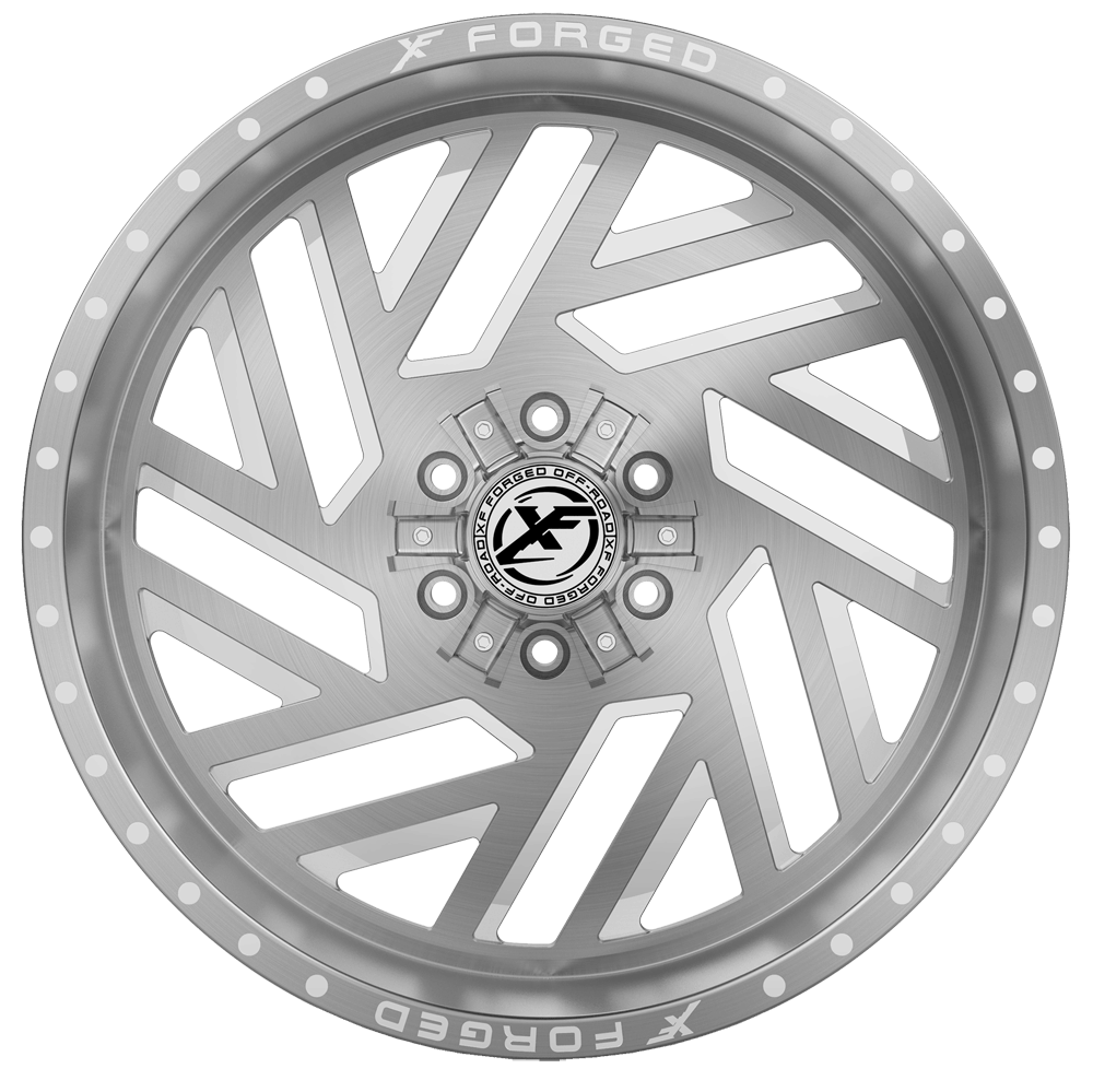 XF Offroad Forged XFX-304 Brushed with Milled Windows 26x14 (-76) 5x127/5x139.7 - Image 2