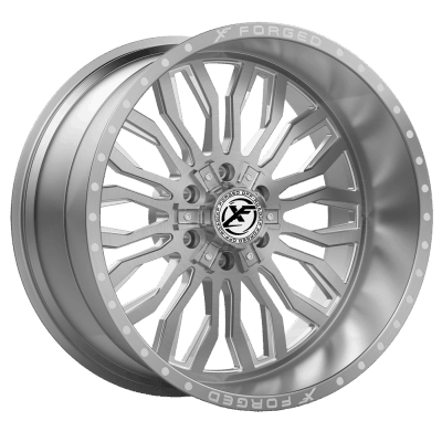 XF Offroad Forged  XFX-305  Brushed with Milled Windows  20x10  (-12)  6x135/6x139.7
