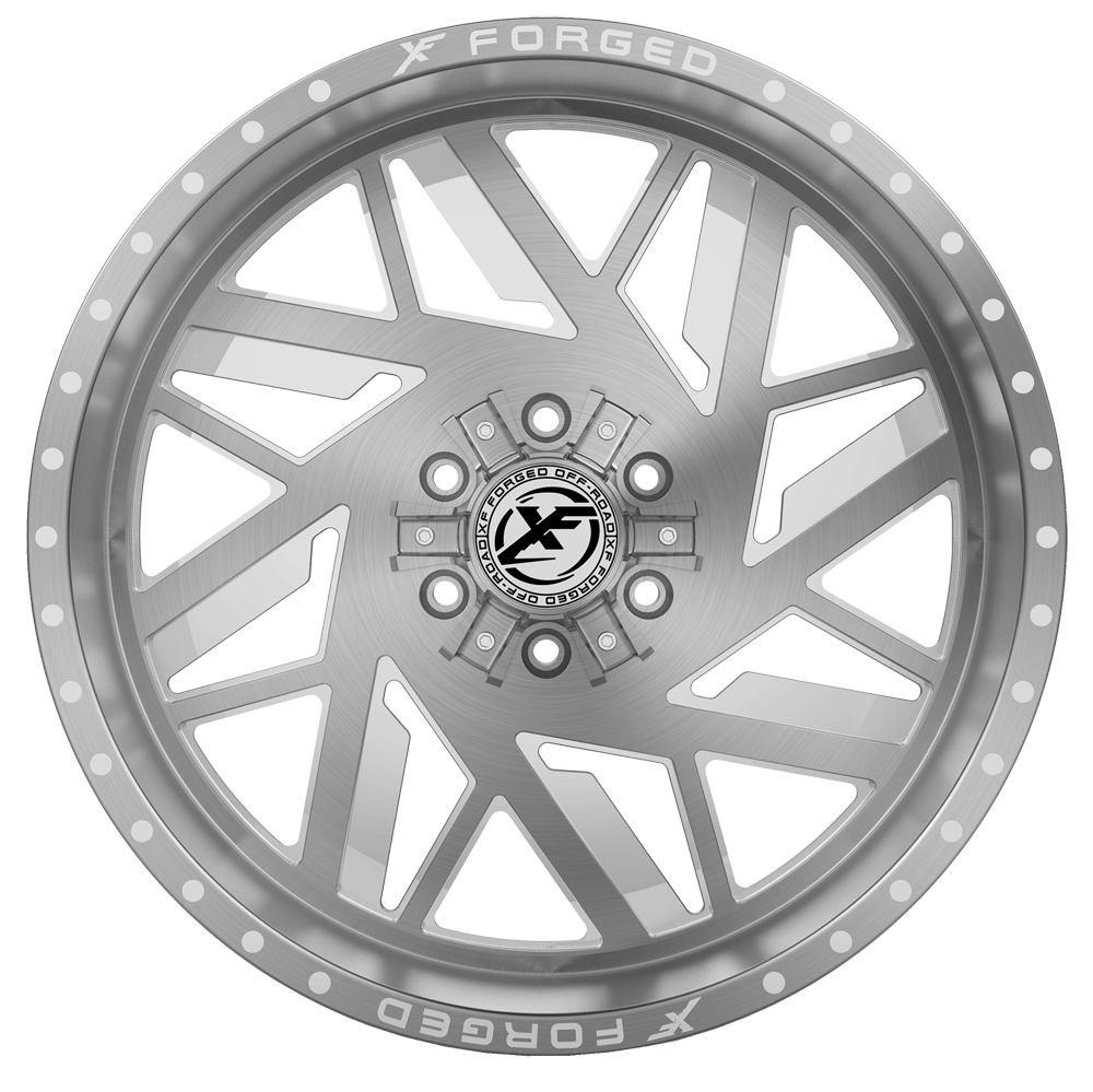 XF Offroad Forged XFX-306 Brushed with Milled Windows 26x14 (-76) 8x165.1/8x170 - Image 2