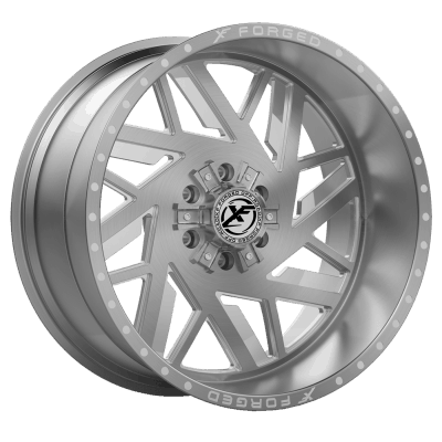 XF Offroad Forged  XFX-306  Brushed with Milled Windows  24x14  (-76)  5x127/5x139.7
