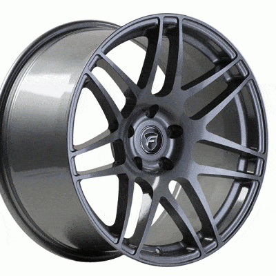 Forgestar F14 Semi Concave Gloss Gunmetal 19x9 (Custom Offset) 5x114.3