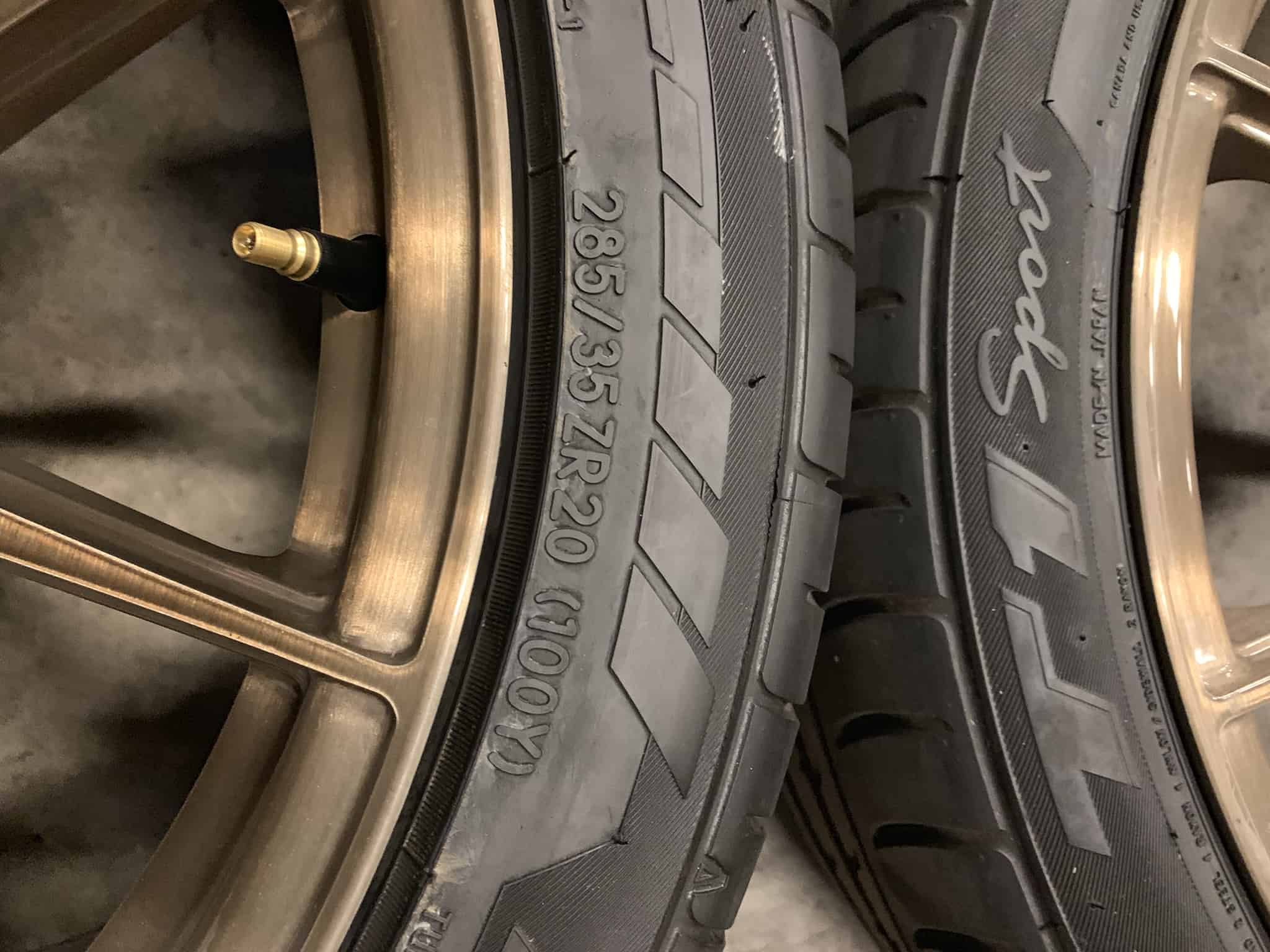 Vertini RF1.3 Brushed Bronze Wheels and Tires - Image 8