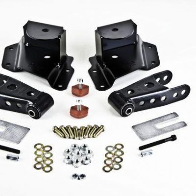 Belltech SHACKLE KIT 15-16 Ford F150 (All Cabs) 4WD 1in / 2in Rear Drop
