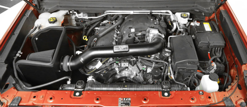 K&N 17-18 Chevrolet Colorado 3.6L V6 Black Performance Intake Kit - Image 2