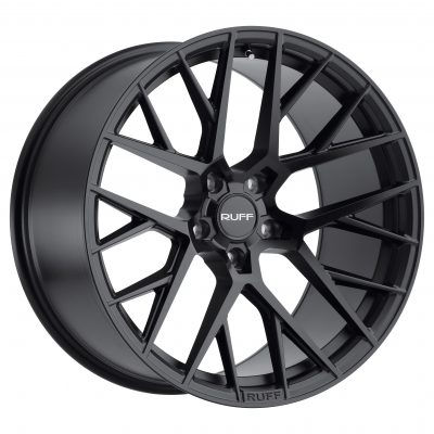 Ruff R4 Gloss Black 22x10.5 (+38) 5x112