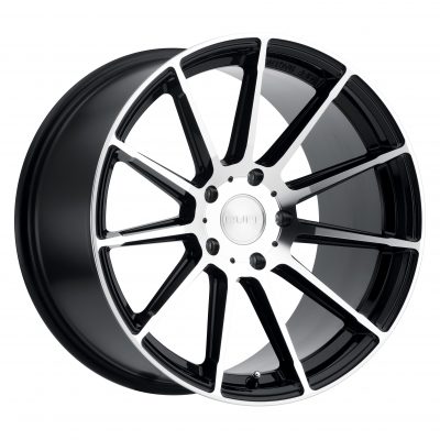 Ruff Rs2 Gloss Black W/ Machined Face 18x10 (+25) 5x114.3