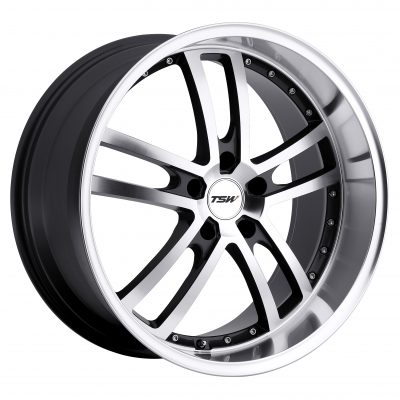 Tsw Cadwell Gunmetal Mirror Cut Face/lip 19x9.5 (+40) 5x114.3