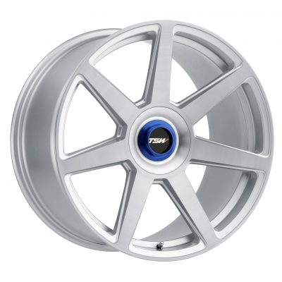 Tsw Evo-t Silver W/ Brushed Face 20x9 (+35) 5x112