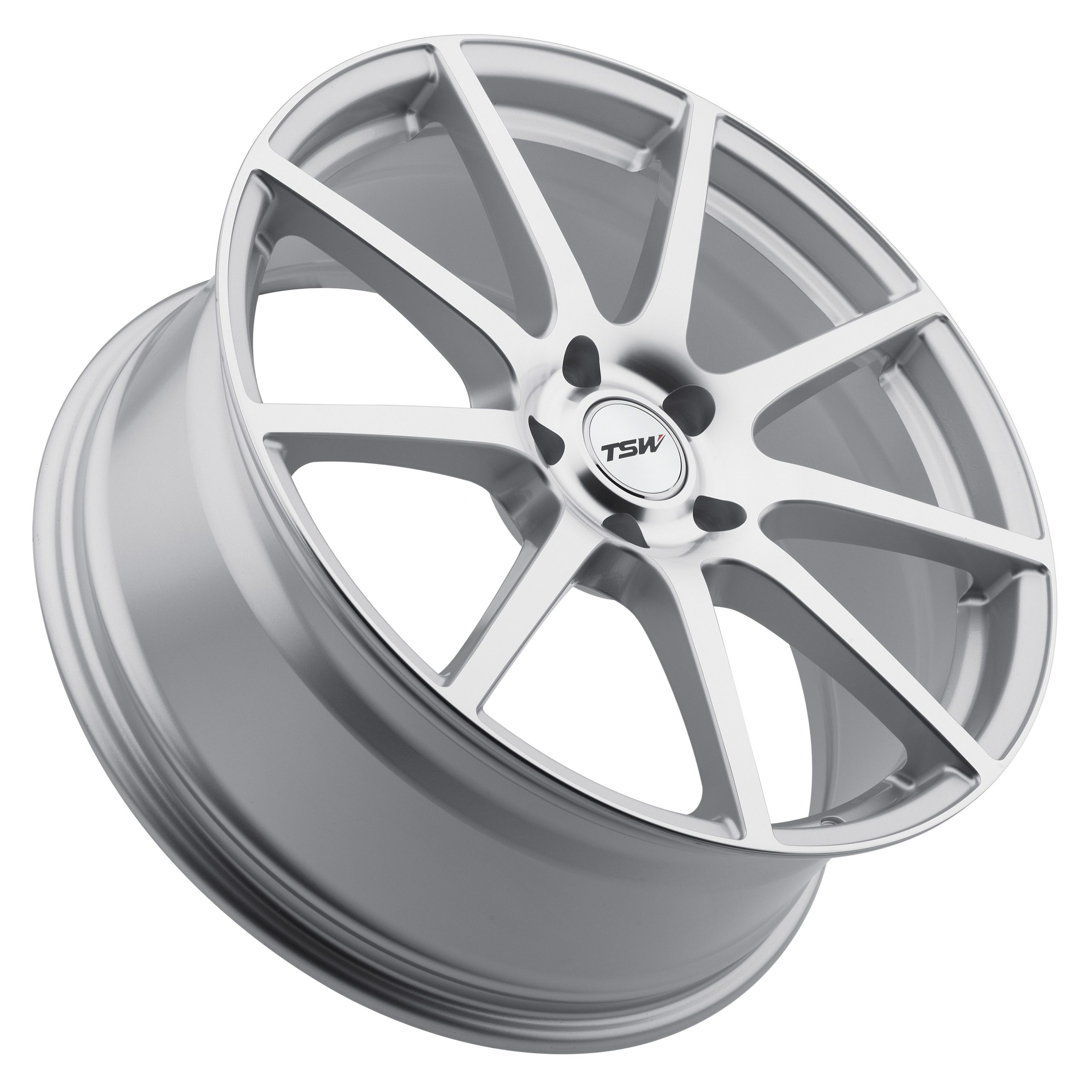 TSW Interlagos Silver W/Mirror Cut Face | Lowest Prices | Extreme Wheels