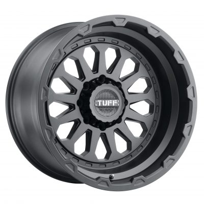 Tuff T3a Matte Black 15x8 (-13) 6x139.7