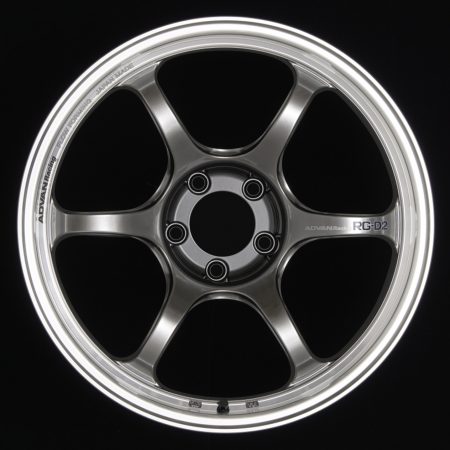 Advan  RG-D2  Machining & Racing Hyper Black  18x8  (+44)  5x114.3