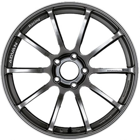 Advan  RSII  Racing Hyper Black  17x9  (+63)  5x114.3