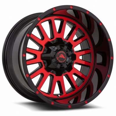 American Off-Road A105 BMF-Red 20x10 (+-24) 5x5/5x127