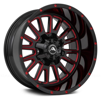 American Off-Road A105 BMI-Red 20x10 (+-24) 5x5/5x127