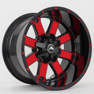 American Off-Road  A108  BMF-Red  20x10  (+-24)  5x5/5x127