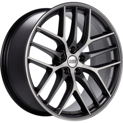 BBS  CC-R  Gray  19x10  (+38)  5x120