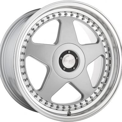 Avant Garde  M240  Silver Machined  18x8  (+20 to +45)  4x100/5x120