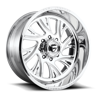 Fuel Forged FF41  Polished 24x10 (Custom Offset) 8x200 Set of 4 Wheels