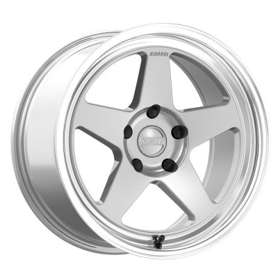 Kansei KNP Hypersilver Machine Polished Lip 18x9 (+12) 5x114.3