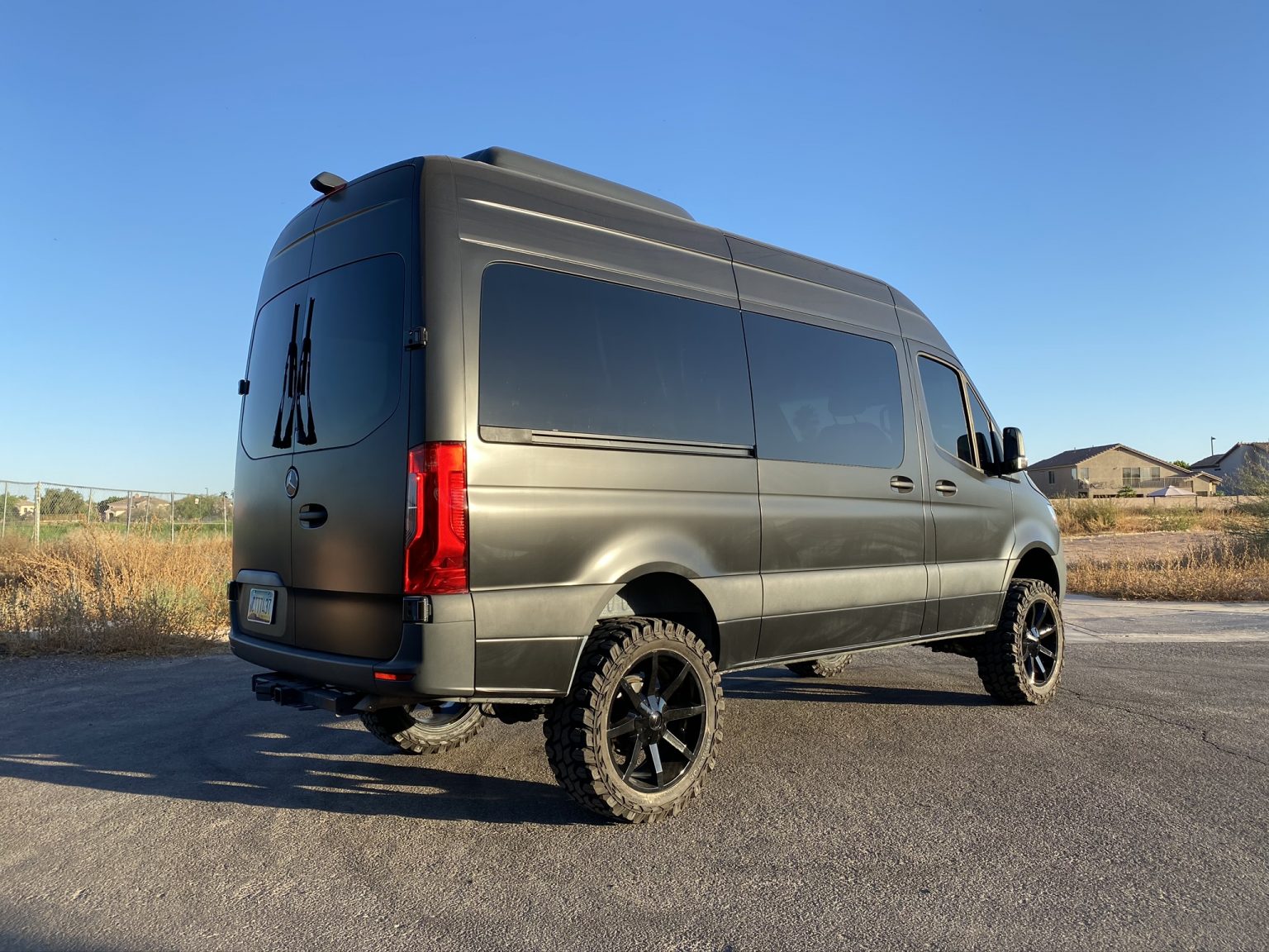 Mercedes Sprinter Van Custom Suspension Lift System Extreme Wheels