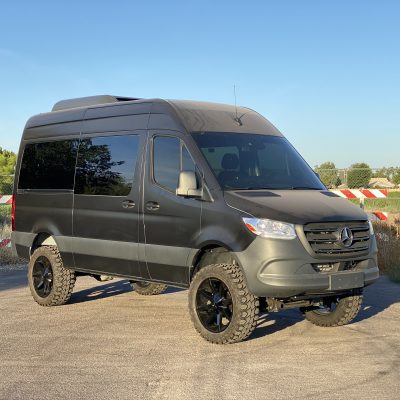Mercedes Sprinter Van Custom Suspension Lift System