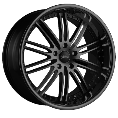 Vertini  Hennessey  Matte Black  22x9  (+35)  5x120