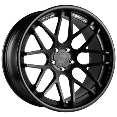 Vertini  Magic  Matte Black Gloss Black Lip  19x8.5  (+15)  5x120