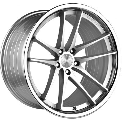 Vertini  RFS1.5  Silver Machined Chrome Lip  20x11  (+15 - 28)  BLANK