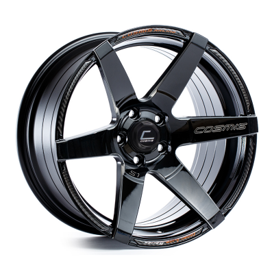 Cosmis  S1  Black with Milled Spokes  18x10.5  (+5)  5x114.3
