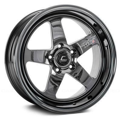 Cosmis XT-005R Black Chrome 17x9.5 (+5) 5x114.3