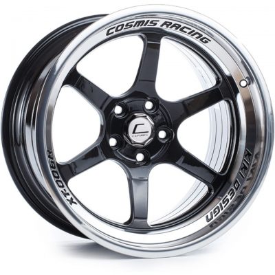Cosmis  XT-006R  Black with Machined Lip  20x9.5  (+10)  6x139.7