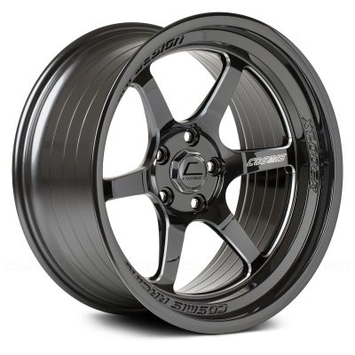 Cosmis  XT-006R  Black with Machined Spokes  18x11  (+8)  5x114.3