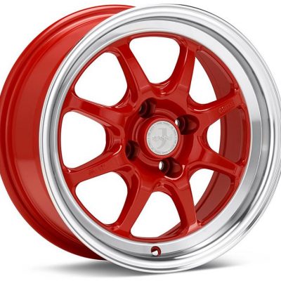 Enkei  J-Speed Classic Line  Red  15x8  (+25)  4x100