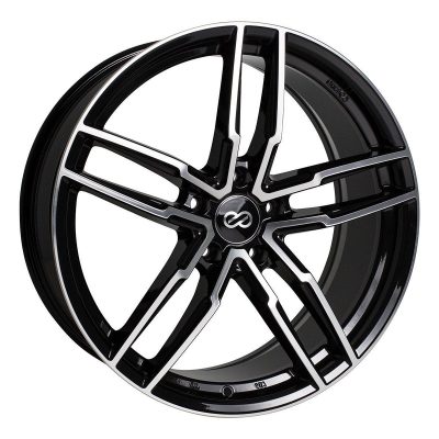 Enkei SS05 Black Machined 17x7.5 (+45) 5x100