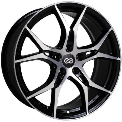 Enkei  Vulcan  Black Machined  17x7.5  (+38)  5x114.3