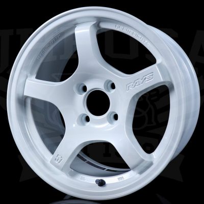 Gram Lights  57CR  Ceramic White  15x8.0  (+ 35 )  4x100