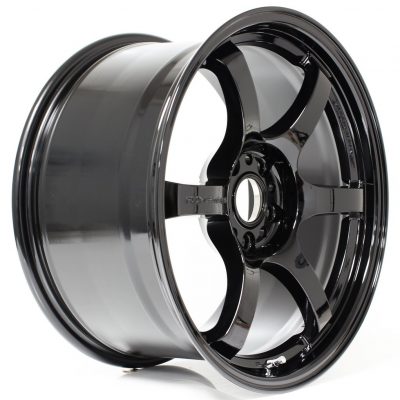 Gram Lights  57DR  Gloss Black  18x8.5  (+ 37 )  5x100