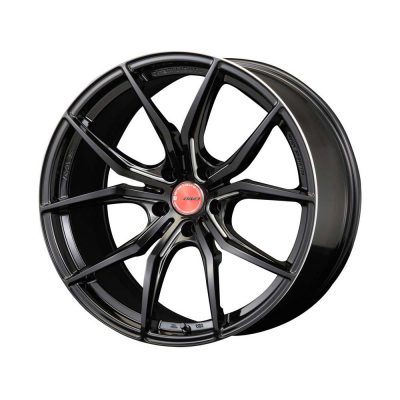 Gram Lights  57FXX  Black & Machined  18x8.0  (+ 38 )  5x114.3