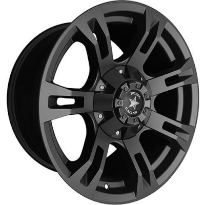Rebel Racing Offroad  Buckshot  Matte Black  17x9  (-6)  5x114.3/5x127