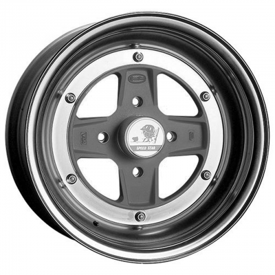 SSR  MK-II  Gunmetal  15x8  (+12)  4x114.3