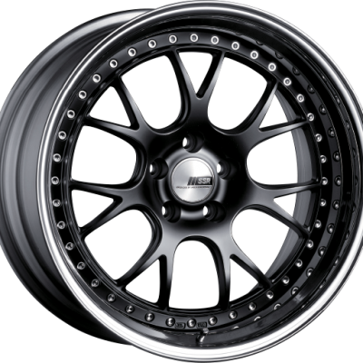 SSR  MS3  Flat Black  18x9  (+37)  5x114.3