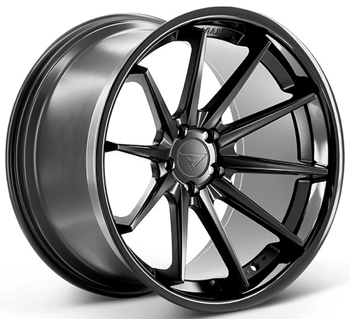 Ferrada FR4 Matte Black Gloss Black Lip | Lowest Prices | Extreme Wheels