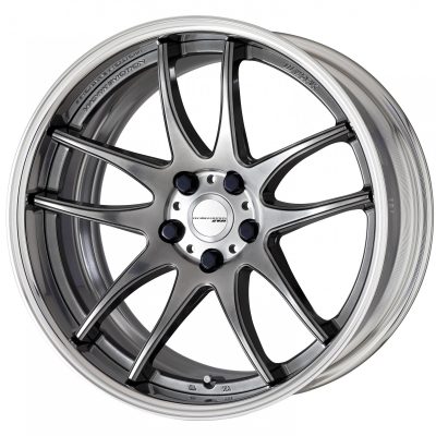 Work  CR 2P Reverse  Silver  16x5.5 Custom Offset & Bolt Pattern