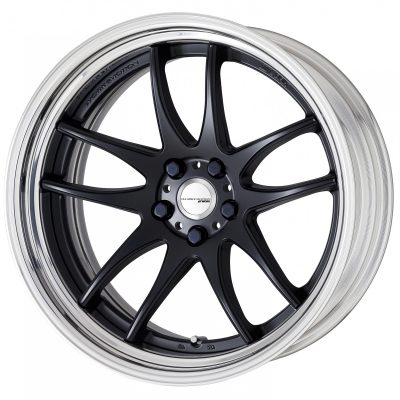 Work  CR 2P Reverse  Black  16x5.5 Custom Offset & Bolt Pattern