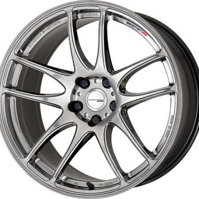 Work  CR Kiwami  Silver  18x9.5 Custom Offset & Bolt Pattern